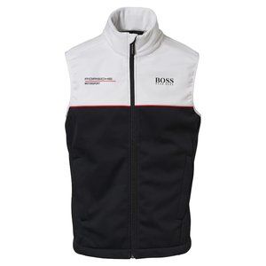 PORSCHE Driver's Selection – Unisex Softshell Gilet Vest – Motorsport Collection